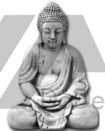 Dekorativ figur - Konkret Buddha i DoDeko.pl-butiken