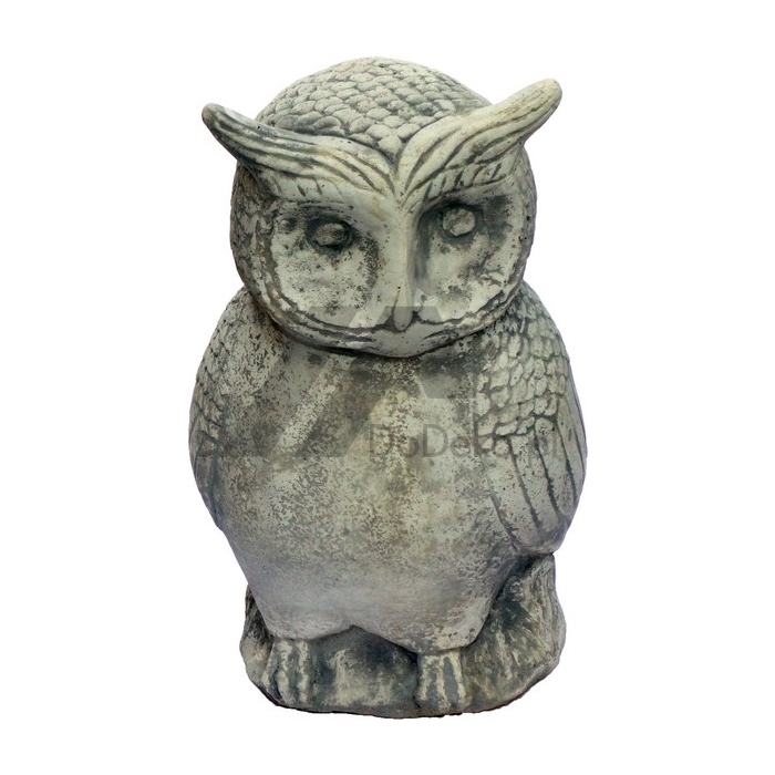 Owl statyett trädgård