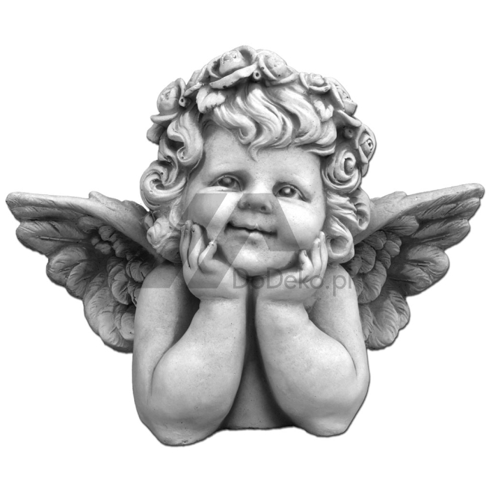 Betong ängel - dekorativ figur