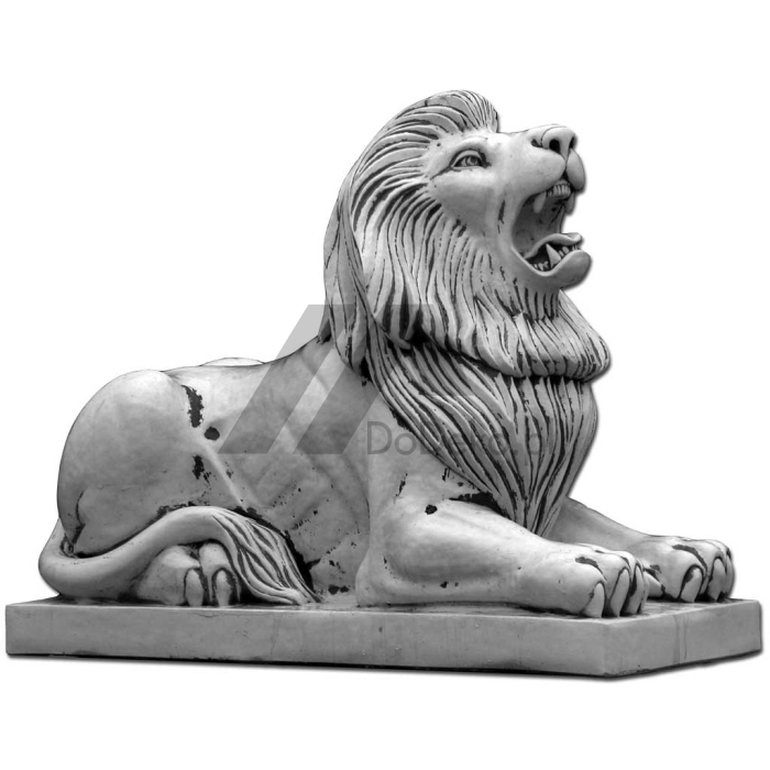 Ett rytande lejon - Dekorativa figur