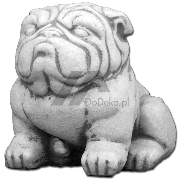Figurin - hund bulldog